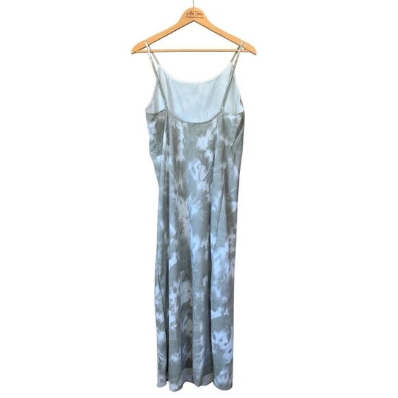 Thakoon Tie‎ Dye Midi Slip Dress Green Multi Size 14 - Picture 5 of 12
